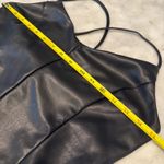 Blashe  Faux Leather Bodysuit. Size Large Photo 6