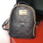 Bebe New Julia Black Faux Leather Mini Backpack Photo 0