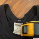 PINK - Victoria's Secret Victorias Secret Pink Shirt Women Medium Black Short Sleeve Pullover Casual Photo 2