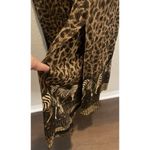 Liz Baker Liz‎ Baker Size 14 Maxi Dress Safari Zebra Animal Print Sleeveless Y2K Travel Photo 5