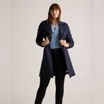 Quince NWT Luna Stretch Slim Straight Jeans in Black Women’s Sz 28 (26” inseam) Photo 7