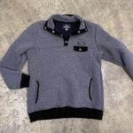 Simply Southern  Quilted 4 Snap Button Pullover Grey Size Large Photo 1