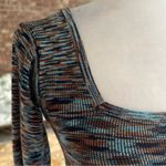 Cotton On Cotton:on Skirt Top Set Bodycon Mini Space Dye Blue Multi Knit S Festival Party Photo 3