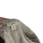 J. Jill Women's Size 12 100% Linen Tan Oat Cream Breathable Shorts‎ Photo 7
