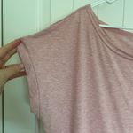 EUC Poetsky‎ women’s light pink short sleeve shirt loose relaxed casual large Photo 1