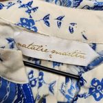 Natalie Martin Fiore Short Dress in Posey Print Bluebell Floral, Small Photo 10