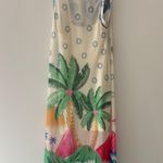 Farm Rio Mesh Logo Midi Dress XS Photo 8