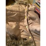 New York & Co Puffy Vest Small Tan Photo 4