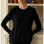 LAKE Pajama Night Shirt Top Womens Large Black Long Sleeve Lounge Casual Modal Photo 2