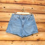 American Eagle Non Stretch Denim Mom Shorts Photo 1