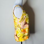 ZARA  Yellow and Orange Floral Print Tank Photo 5