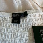 Wild Fable  Women's White Cap Sleeve Sweetheart Shirt - Size XL - NWT Photo 1