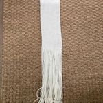 Reaction Kenneth cole knit scarf
Ivory knit scarf with long tassels Photo 3
