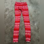 SKIMS  Logo Plush Red Pointelle Lounge Set Henley Top and Pants Photo 5