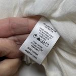 Shinestar White Rayon Gauze Shirred Peplum Tank Top Large Adjustable Straps‎ Photo 5