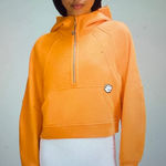Lululemon Scuba Oversized Half-Zip Hoodie S:m:l Tiger Photo 0