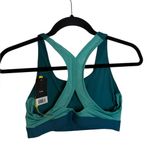 Nwt Crivit Teal Racerback Sports Bra Blue Photo 1