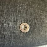 Gucci Black Long Wallet with Orange Horse Bit Pattern w/COA Photo 12