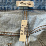 Madewell Relaxed Denim Shorts Size 35 NWT Button Fly Photo 3