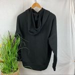 Eddie Bauer  Black Fleece Lined Long Sleeve Hoodie Sweatshirt Top M Photo 2