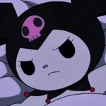 Hello Kitty  Sanrio Kuromi Pouch Key Chain.  Photo 3