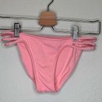 Melissa Odabash pink lattice side cut out bikini swim suit bottoms size 2 Photo 1