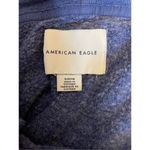 American Eagle  Women’s Half Zip Blue and White Hoodie Size Small Photo 7