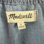 Madewell NWT Denim Ruffle Strap Cami Tank Top Size 6 Photo 2