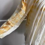 Jen's Pirate Booty  Gauze Long Sleeve Off the Shoulder Blouse Top Ombre Small S Photo 4