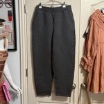 Athleta  Dark Gray Ribbed Ottoman Cropped Sweatpants - Tall! Photo 1