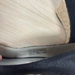 Naturalizer Cute  Black Knot Peep-Toe Wedges 8 Wide Jute Heel Photo 2