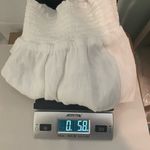 Old Navy white and blue embroidered cotton skirt size small Photo 4