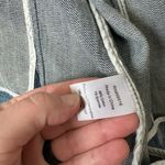 Coldwater Creek  Women’s Denim Embroidered Boho Jacket Hook Closure Size 8P Photo 7