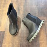 Sorel Joan of Arctic Wedge III Chelsea Bootie Dark Moss/Sage Size 7.5 Photo 8