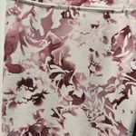 Leggings Athletic Workout Athleisure Yoga Pants Floral Pink Mauve Flaws Size none Photo 6
