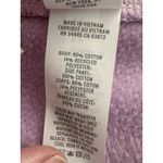 Aerie  Oversized Cozy Sweatshirt Womens Large Purple Ribbed Warm Lounge Pullover Photo 6