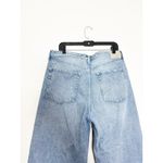 Rag and Bone  Andi Distressed High Rise Wide Leg Jeans Size 33 Malvern Photo 10