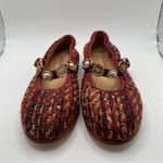 Chanel Channel Mary janes tweed ballet flats size 38 C flats multicolored ballet women Photo 1