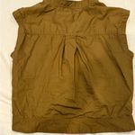 Banana Republic  Army Green Vest size small Photo 3