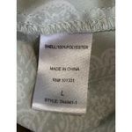 Charlotte Russe Mint Green/White Floral Button Up Adj Straps Blouse Size L Photo 6