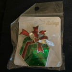 Vintage holiday gift box, brooch Photo 0