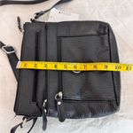 Giani Bernini  Black Crossbody Bag with Textured‎ Finish Photo 5