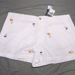 Ralph Lauren NWT Polo  Floral Embroided Shorts W12 White Photo 0