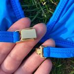 ViX Paula Hermanny Blue Bikini Top Size L Photo 2
