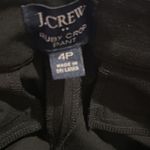 J.Crew RUBY CROP BLACK PETITE PANTS 4P Photo 7