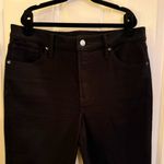 EXPRESS  Black Jeans Denim Straight Ankle Mid Rise 10 Short / 10S Photo 2