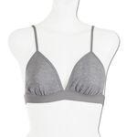 Youmita Grey Waffle Weave Bralette Photo 1