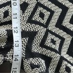 House of Harlow 1960 Geometric knit Black and White pants size Large Photo 9