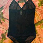 American Apparel  black mesh cami bodysuit  Photo 1