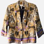 Laundry by Shelli Segal Baroque Print Blazer Photo 3
